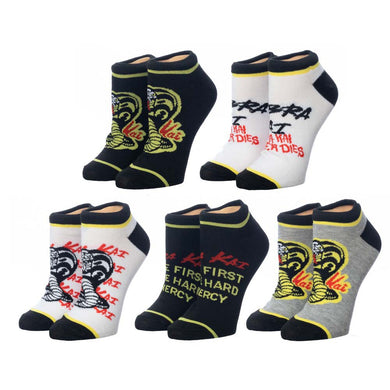 Cobra Kai Ankle Socks 5pk