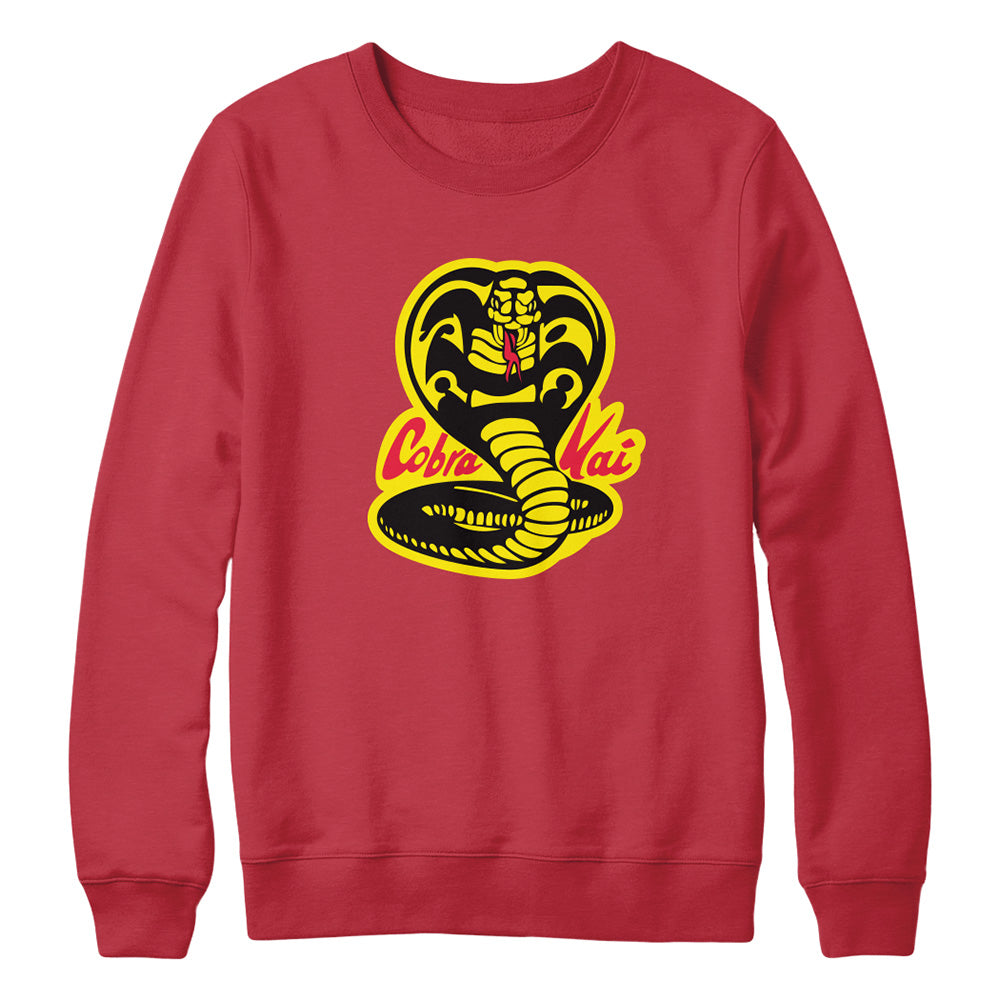 Cobra Kai Logo Adult Red Crewneck – Cobra Kai Store