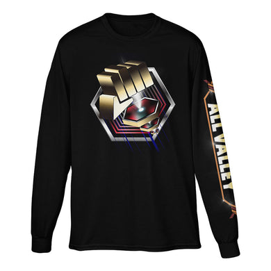 Cobra Kai All Valley Tournament Long Sleeve Black Tee