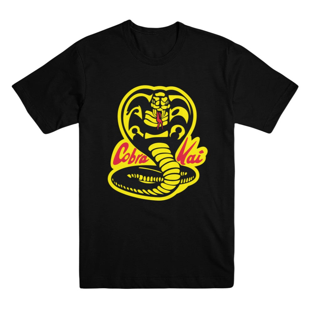 Cobra Kai Logo Adult Black Unisex Tee