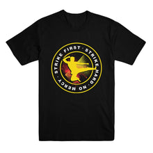 Cobra Kai Strike First Adult Black Unisex Tee