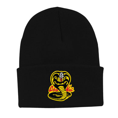 Cobra Kai Logo Black Beanie