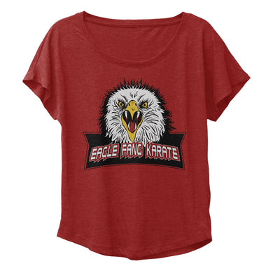 Eagle Fang Karate Red Dolman Women's Tee