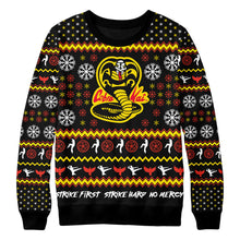 Cobra Kai Knit Holiday Sweater