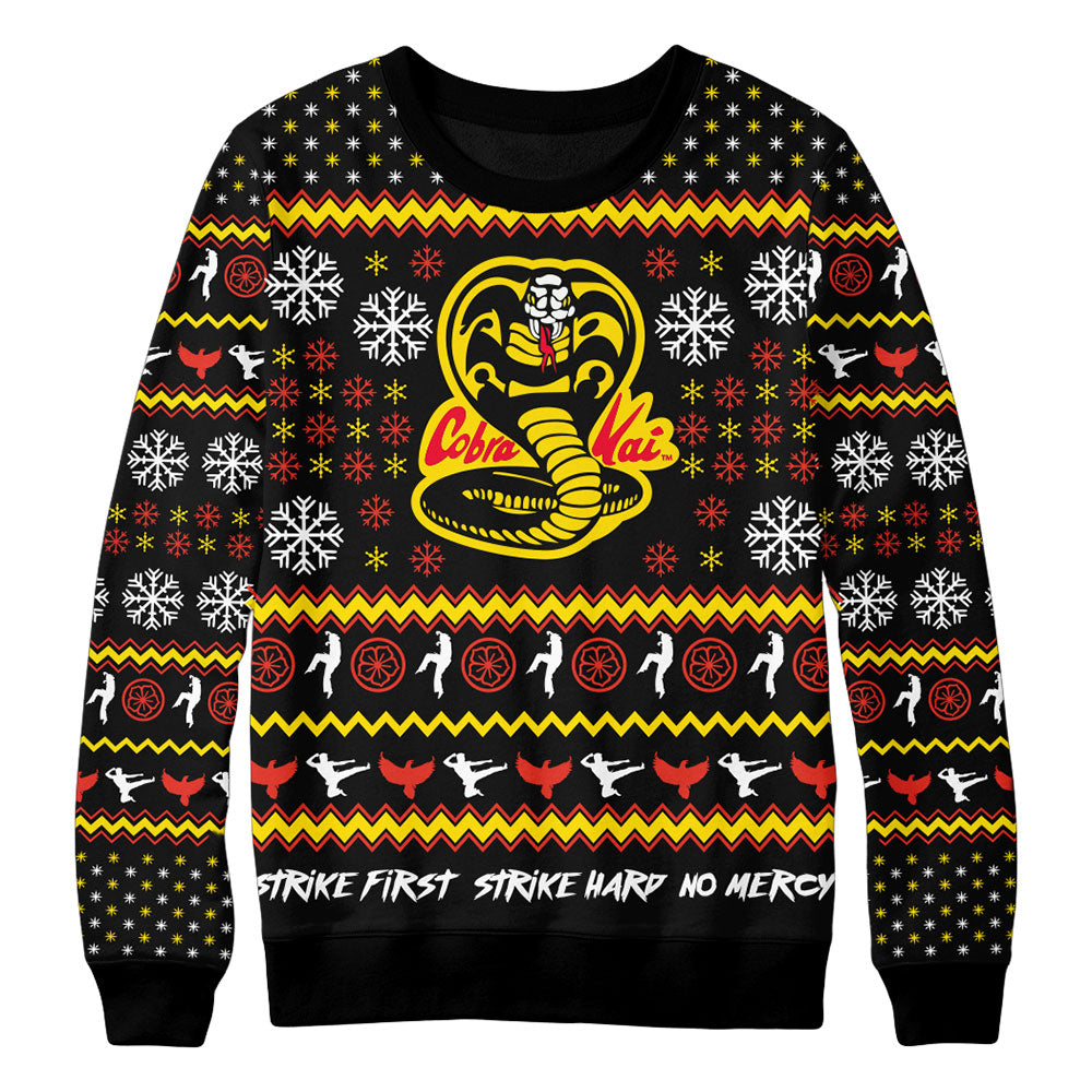 Cobra Kai Knit Holiday Sweater – Cobra Kai Store