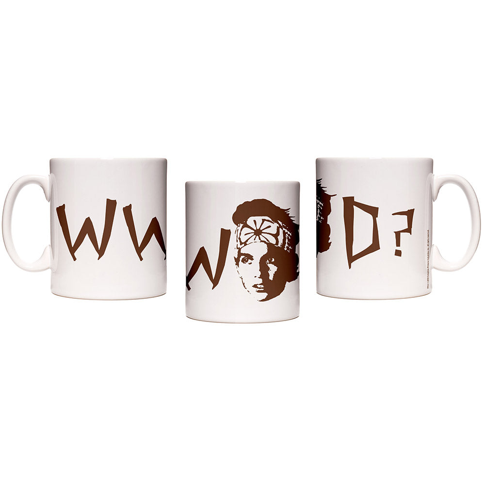 Karate Kid What Would Daniel Do White Mug