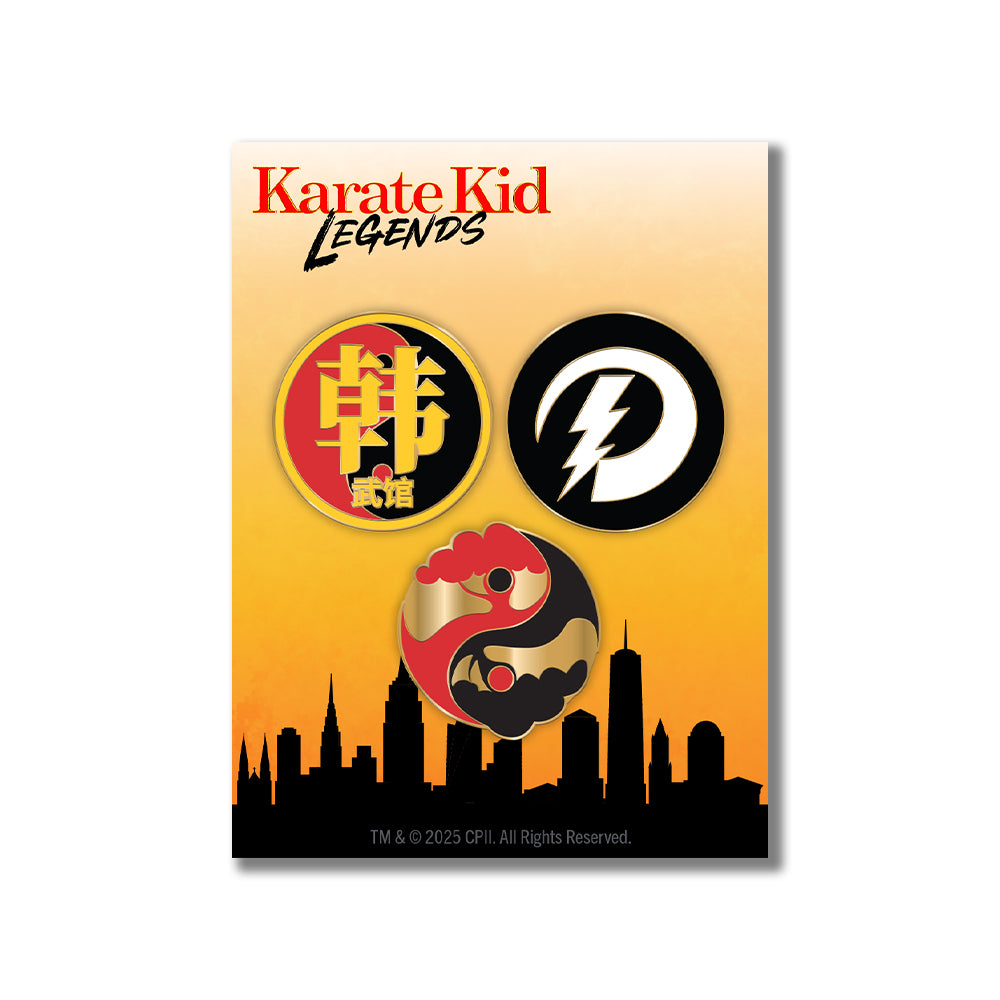 Karate Kid: Legends Pin Set
