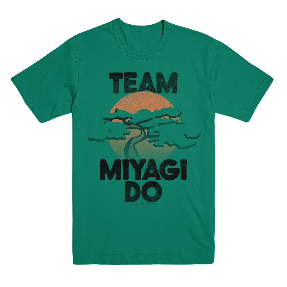 Team Miyagi Do Unisex Green Tee