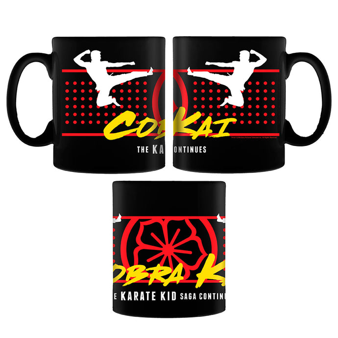 Cobra Kai Silhouette Black Mug