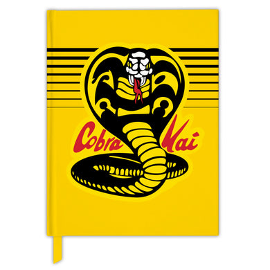 Cobra Kai Logo Yellow Notebook